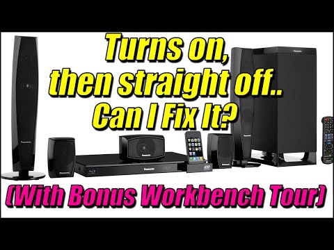 Panasonic Surround Sound Blu-ray Player SA-BTT370 | Can I Fix It?