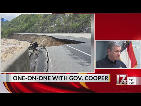 Gov. Cooper talks about NC impacts from Helene