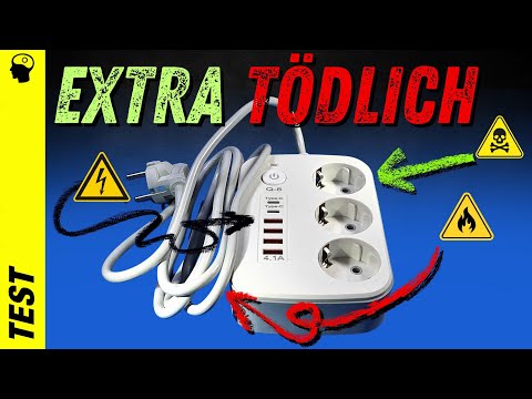 Gefährlich aber schlampig | tödliche Steckdosenleiste vom Amazon Shop