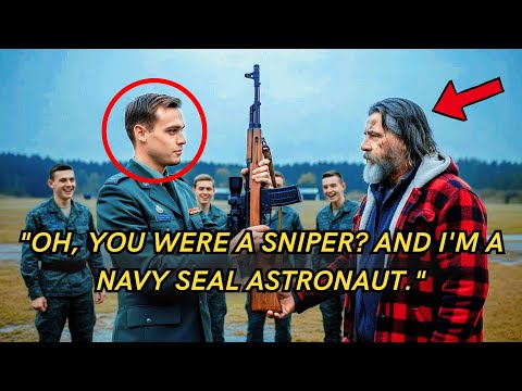 Lieutenant Mocked the Homeless Veteran With a Foreign Sniper Rifle — Until the Colonel Arrived