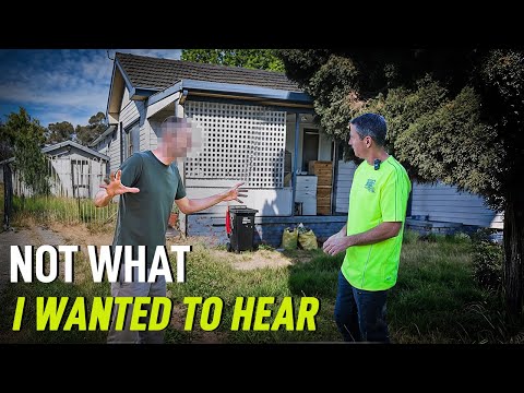 I told him I'm NOT FINISHING this Free Clean Up!