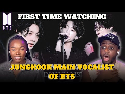 K-POP NEWBIES FIRST TIME WATCHING BTS (방탄소년단) JUNGKOOK MAIN VOCALIST OF BTS!