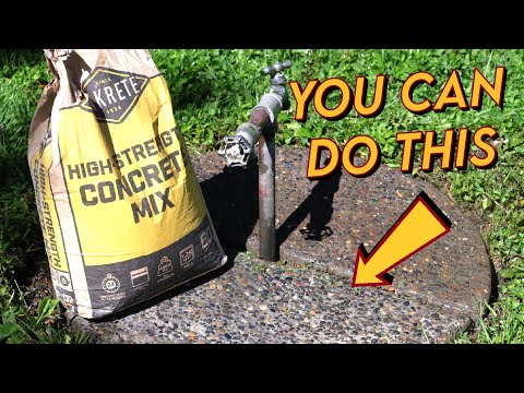 Pouring Concrete on a Budget (That Still Looks Amazing)