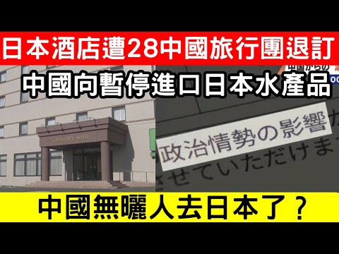 🔴中國向日方通報暫停進口日本水產品！做唔到大陸生意？日本酒店遭28個中國旅行團共千人退訂！無曬人去日本了？｜CC字幕｜Podcast｜日更頻道 #東張西望 #何太 #何伯 #李龍基