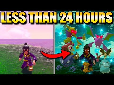 I had ONE DAY to catch as many shiny Pokemon as possible (ALL methods)