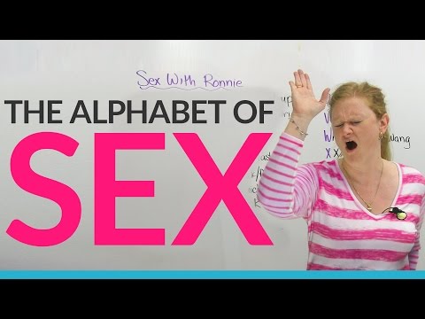 American Sex Slang: The SEX Alphabet with Ronnie