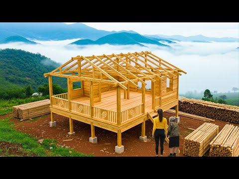 Compassionate girl – used all her savings to build a charity house for a lonely old woman