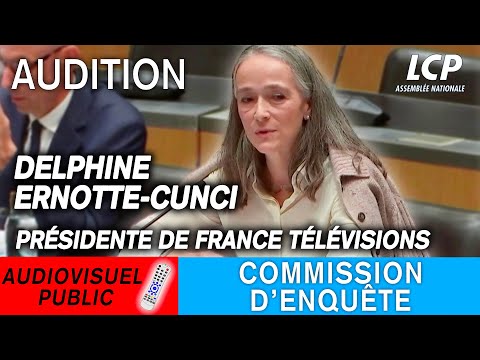 Delphine Ernotte-Cunci, présidente de France TV, est auditionnée à l'Assemblée - 10/12/2025