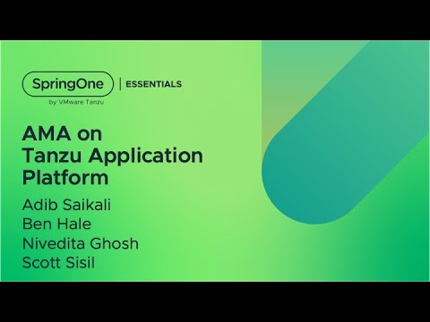 AMA on Tanzu Application Platform