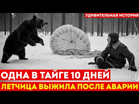 10 ДНЕЙ ОДНА В ТАЙГЕ: Лётчица прыгнула с парашютом посреди лесов