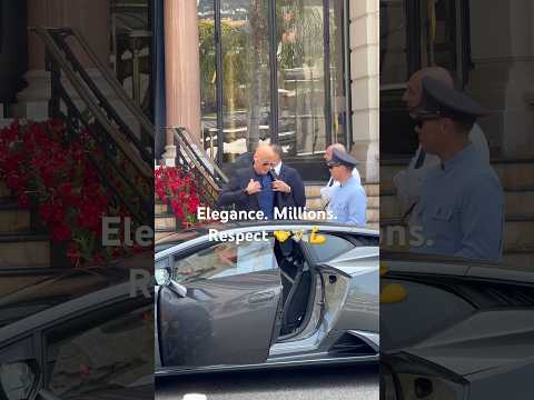 Millionaire Gentleman in Monaco #monaco