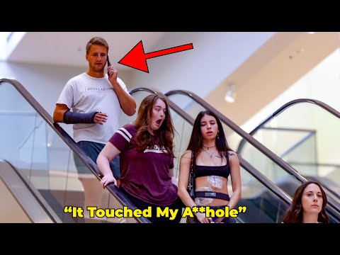 Disturbing Phone Calls in Public Prank!