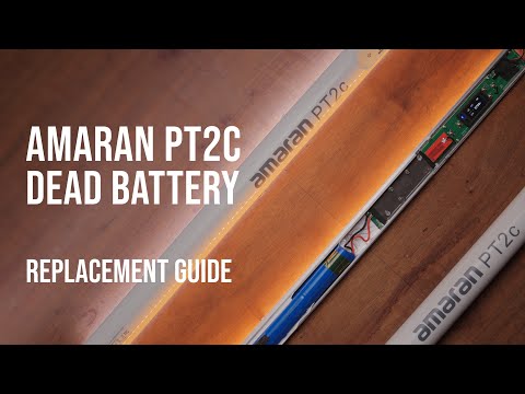 Amaran PT2c Dead Battery Repalacement Guide