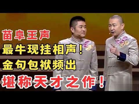 苗阜王声最强现挂相声！金句频出堪称天才之作！《文武双全》#春晚经典 bj