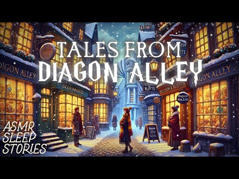 Relax to 10 Hours of Magical Tales As You Shop in Diagon Alley | Cozy Harry Potter Bedtime Stories