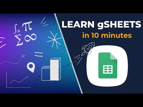 Google Sheets Tutorial For Beginners In Just 10 Minutes