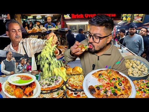 5 Best Street Food in Gurgaon | Late Night Food Tour | Street Food India