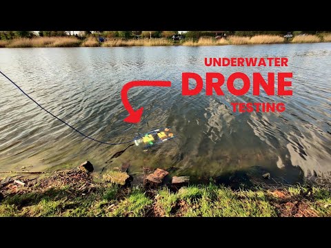 Underwater CPS drone testing [self leveling]
