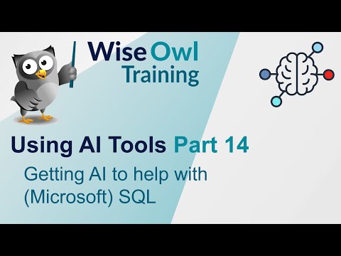Using AI tools part 14 - SQL programming using AI