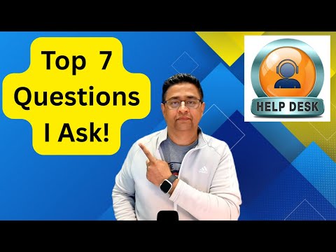 7 Real IT Help Desk Interview Questions I Ask as a Hiring Manager