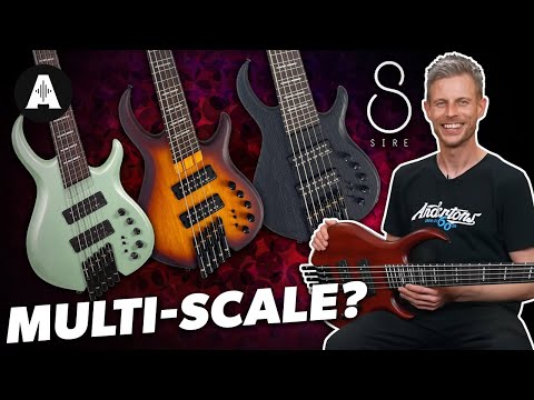 NEW Sire M6 - Incredible Value Multi Scale Fan Fret Basses!