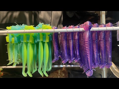 Лью двухцветные силиконовые приманки PAL03, Литьё приманок