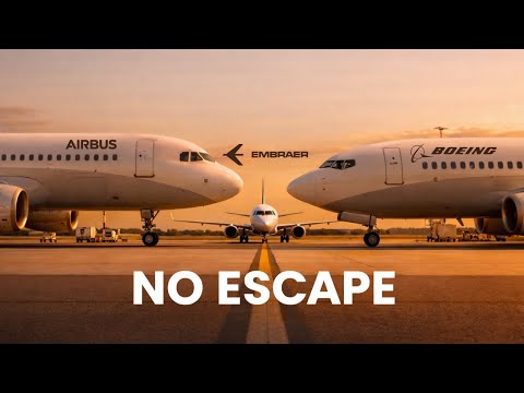 NO ESCAPE: The Airbus & Boeing $500 Billion Trap — And Embraer’s Big Gamble