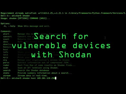 Search for Vulnerable Devices Around the World with Shodan [Tutorial]