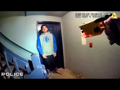Police Surprise Abusive Husband at His Door, Ends Badly