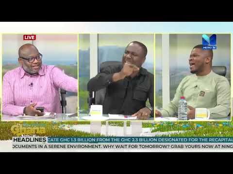 Things got heated between Dr. Frank Bannor & Sammy Gyamfi on Good Morning Ghana 🔥🔥🔥
