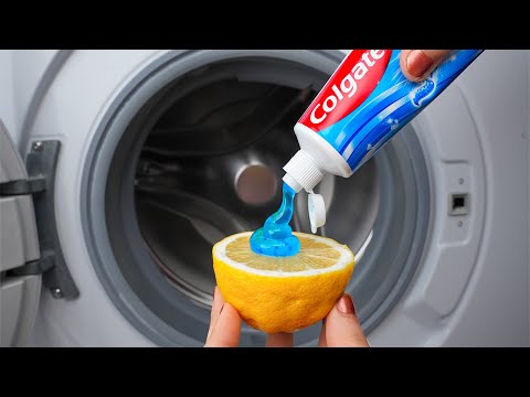Do this and your washing machine will be like new! It's Amazing💥😱