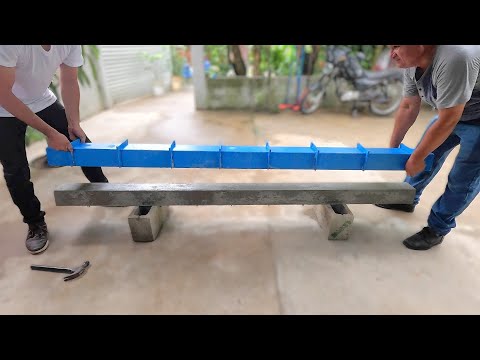 The best mold for cement posts