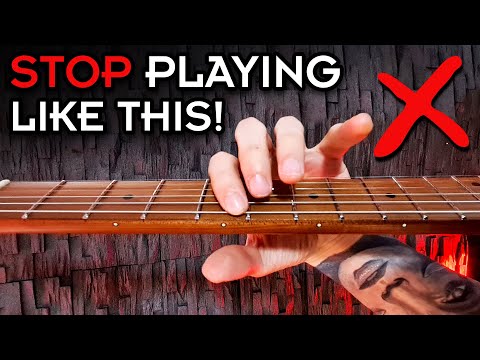 The 6 WORST Guitar Technique Mistakes (and 6 exercises to FIX them!)