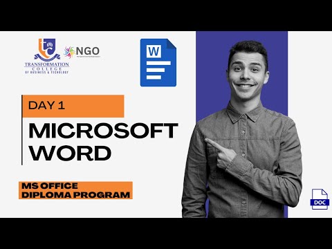 Mastering Microsoft Word: Day 1 of 12 Fridays of MS Office Skills Acquisition