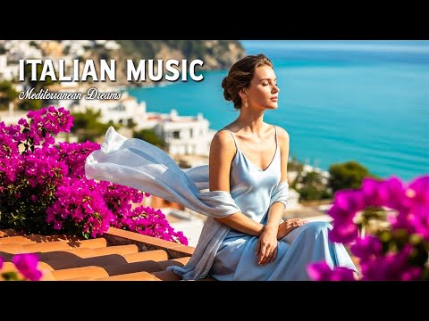 Italian Vibes & Mediterranean Romantic Music 🎶 3+ Hours Scenic Italian Coast Relaxation 4K