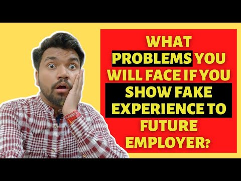 What Problems You Will Face If You Show Fake Experience To Future Employer? | NitMan Talks