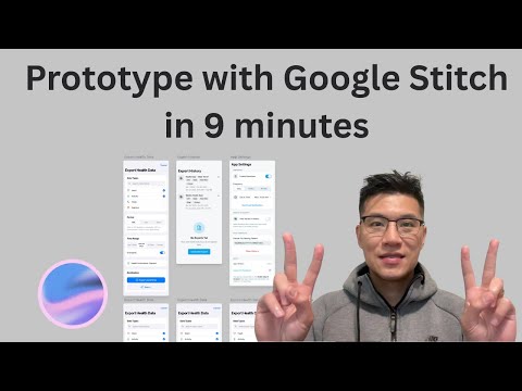 How to create a mobile app prototype with Google Stitch in 9 minutes