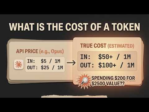 The true cost of a Token, is AI profitable?