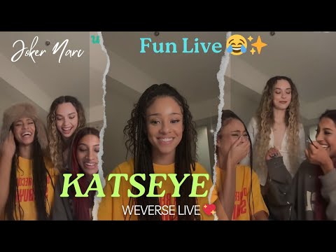✨KATSEYE MANON, LARA and DANIELA LIVE WEVERSE 💗😍(09.23.24) #KATSEYE #weverse #weverselive