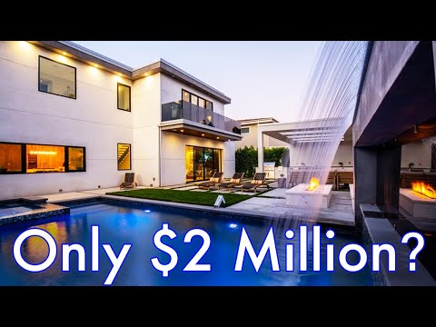 Touring a Sherman Oaks Modern Mansion