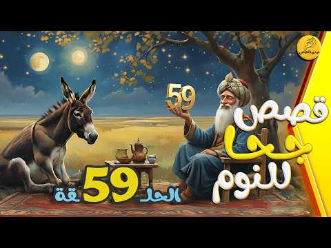 الحلقة 59 ✨ مجموعة قصص جحا الممتعة والمسلية | قصص قبل النوم 🎭✨