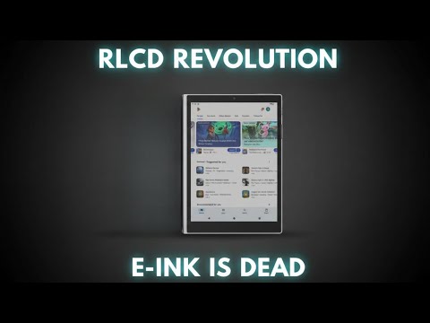 E-Ink Is Dead? Meet the Paper 7 RLCD Tablet!