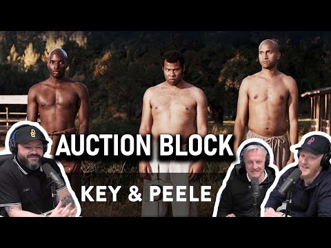 Key & Peele - Auction Block REACTION!! | OFFICE BLOKES REACT!!