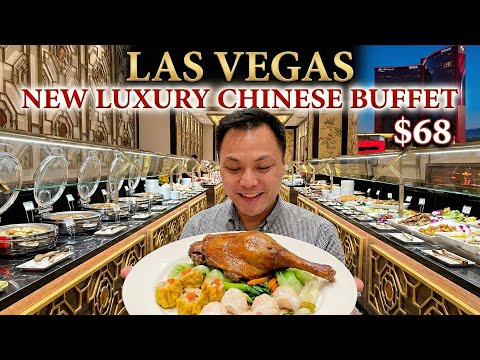$68 All-You-Can-Eat LUXURY Chinese Buffet in Las Vegas! AYCE Peking Duck, Crab Legs, Dim Sum!