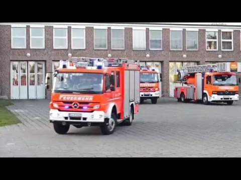 Einsatz Blaulicht - Notruf für die Berufsfeuerwehr Kiel