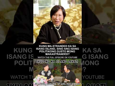 Ang Politikong Gusto Mong Maka stranded sa Island