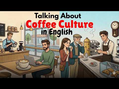 Talking About Coffee Culture in English | Easy English Podcast for Beginners