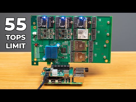 I built a MONSTER AI Pi with 8 Neural Processors!