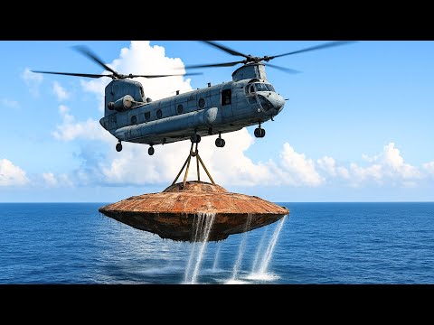 UNBELIEVABLE RESTORATION — A UFO SUNKEN FOR 200 YEARS UNDER THE OCEAN FLOOR!