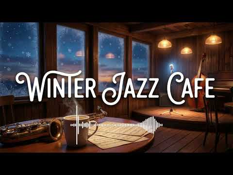 Winter Swing Jazz Café ☕ Late Afternoon to Midnight | Cozy Vocal Jazz Playlist